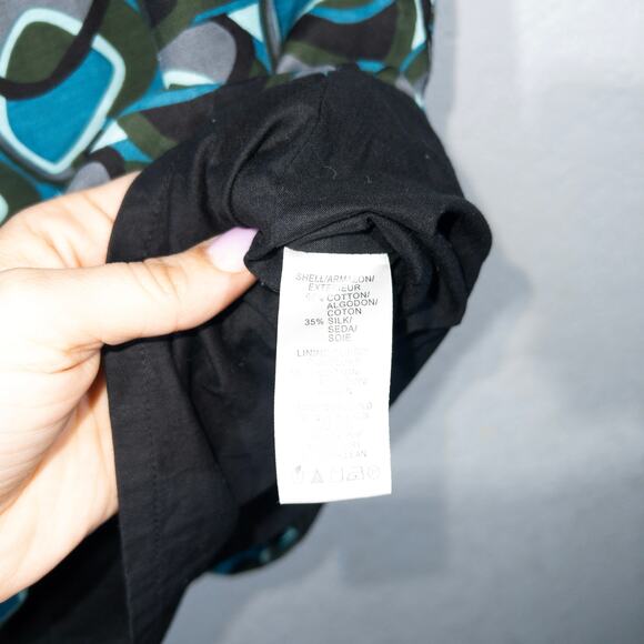 Kensie Blue‎ Patterned Cotton & Silk Blend A-Line Dress Size Small - Picture 4 of 6